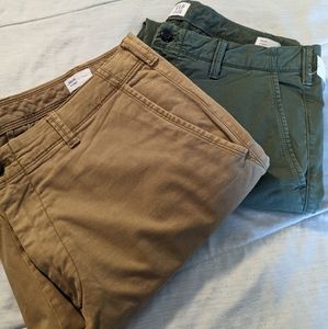 Gap khakis and chino